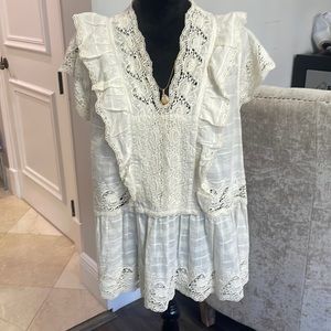 Lace top by Misa Los Angeles